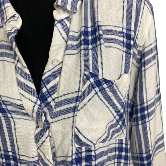 #139 RAILS HUNTER White sapphire Rayon Flannel - Picture 5 of 7